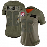 Women Nike Giants 26 Saquon Barkley 2019 Olive Salute To Service Limited Jersey Dyin,baseball caps,new era cap wholesale,wholesale hats